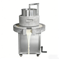 Machine à moudre le riz automatique multi-tailles 220V pour la production de nouilles et de rouleaux de riz, capacité 18kg/h
