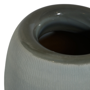 Vaso in Vetro Rotondo Moderno Decorativo per Fiori, Centrotavola Elegante, Decorazione per la Casa Stile Capri - Product Image 5
