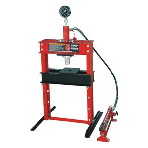 vehicle equipment 10t hydraulic shop press with car bottle jack