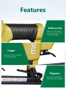 Agrafeuse pneumatique à fil fin Meite 1013JD 20GA, pistolet professionnel pour la tapisserie d'ameublement - Product Image 4