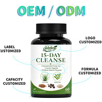 Capsules Détox Nettoyantes OEM/ODM 15 Jours – Compléments Santé et Confort Intestinal – Comprimés Confortables – Dosage – Déconseillé aux Femmes Enceintes