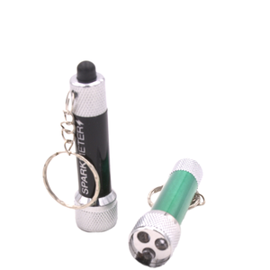 High Quality Wholesale Customized LOGO LED Light Keychain Led Keychain Flashlight