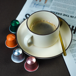 <span class=keywords><strong>Capsules</strong></span> de café jetables en aluminium, capacité 15 ml, compatibles avec les couvercles pour machines à café, personnalisables - Product Image 1