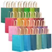 Sac en papier kraft épais de haute qualité, impression de logo acceptée, sac en papier kraft recyclé écologique, sacs de courses pour boutiques et épiceries
