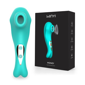 Vibratore a ventosa a forma <span class=keywords><strong>di</strong></span> sirena per punto G, stimolatore per capezzoli con funzione leccante, masturbatore femminile silenzioso, impermeabile, ricaricabile USB per punto G - Product Image 1