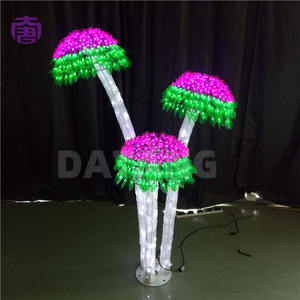 Modern Outdoor Waterproof <b>Led</b> Mushroom <b>Tree</b> Light Attractive Park Decor for Square and Backyard Decorations for Sale - Product Image 6