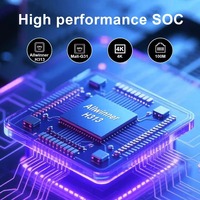 XS97 Lecteur multimédia en streaming 4K gratuit à vie Z48K STB Boîtier décodeur intelligent OTT Wi-Fi double bande Premium Quad Core Android 10