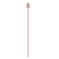 Paille à boire réutilisable en silicone Eversoul, anti-fuite, avec couvercle anti-poussière pour bouteille d'eau