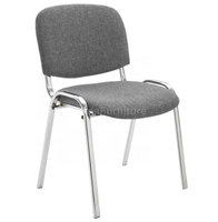 Chaise d'école empilable bon marché FoShan Chrome pour salle de formation d'invité conférence de bureau événements d'attente étudiant à l'université