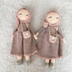 Лидер продаж, мусульманский подарок на заказ, унисекс, хиджаб амигуруми, кукла Palestine KIVA, полиэстер - Product Image 3