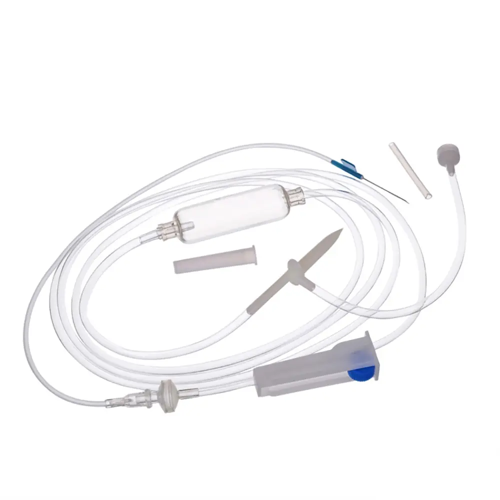 High Quality Infusion Giving Set Sterile IV Infusion Set