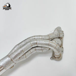 Nouveaux collecteurs d'échappement <span class=keywords><strong>Hetu</strong></span> C63 W204 pour C63 AMG W204 6.2L V8 Longtube Downpipe - Product Image 6