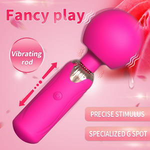 Usb Sterke 10-frequentie Mini Lichaam Vrouwen G Spot Masturbatie Groot Hoofd Paar Av Vibrator Seksspeeltjes - Product Image 5