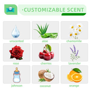 Lingettes démaquillantes douces hypoallergéniques sans alcool pour peaux délicates OEM - Product Image 4