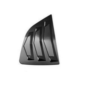 For Honda Fit 2014-2018 Exterior Accessories Car Side Rear <b>Window</b> Louver Shutter <b>Cover</b> Rear Quarter Panel <b>Window</b> Body Kit - Product Image 5