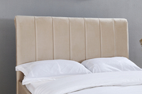 Tête de lit en tissu doux Willsoon Design arrondi et incurvé pour lits rembourrés pour l'amélioration des meubles de chambre à coucher
