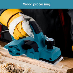 Raboteuses électriques à main Mini raboteuses électriques Machine à bois Épaisseur de bureau Raboteuses électriques Outils de <span class=keywords><strong>menuiserie</strong></span> - Product Image 6