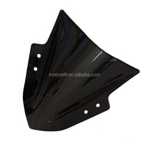 Pare-brise noir 2013 - 2017 Pare-brise double bulle <span class=keywords><strong>EX</strong></span> <span class=keywords><strong>300</strong></span> R pour <span class=keywords><strong>Kawasaki</strong></span> Ninja <span class=keywords><strong>300</strong></span> R EX300 EX300R ex300 r - Product Image 5