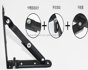 للطي أقواس الجرف الثقيلة المعادن مثلث قوس الجرف DIY قوس للطي الجرف المفصلي شنت الجدار - Product Image 1