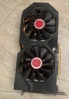 RX 580 8GB Gaming Graphics Card with Fan Cooler New PCI Express VGA Interface DDR5 for Desktop Laptop Workstation Used GPU