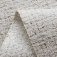Tissu d'ameublement chenille bicolore en polyester respirant et écologique de haute qualité pour canapé, fabriqué en Chine