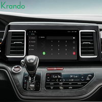 Radio Multimedia con GPS Android de 9.5 Pulgadas para Honda Elysion 2016-2018, Reproductor de DVD con Navegación, Android Auto, Carplay, 4G y WIFI