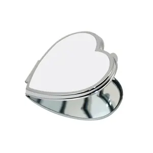 RubySub ZL09-10 Round Shape Metal Sublimation Photo Printing Pocket <strong>Mirror</strong> <strong>Smart</strong> <strong>Mirror</strong> - Product Image 2