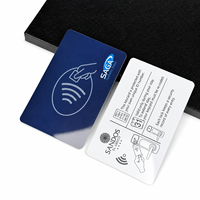 Carte IC sans contact haute sécurité 13,56 MHz EV1 EV2 EV3, carte RFID PVC personnalisée pour contrôle d'accès hôtelier, étanche