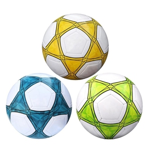 Ballon de football taille 5 pour jeunes, cousu à la machine, pour l'entraînement sportif, les matchs et les jeux. - Product Image 1