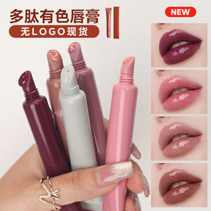 Little Pink Shield Huile à lèvres changeante de couleur nacrée avec rouge à lèvres à l'huile essentielle de vanille - Product Image 2