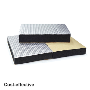 Nhà Máy NBR cao su tấm xốp tự dính lá nhôm Polyurethane cách điện Ống cách nhiệt Duct <span class=keywords><strong>Panel</strong></span> cho HVAC hệ thống - Product Image 6