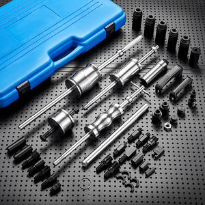 XCTOOL Fuel Injector Removal Tool Set Carbon Steel <b>Adapters</b> for Diesel Vehicle Auto Repair Mechanic Use - Product Image 2