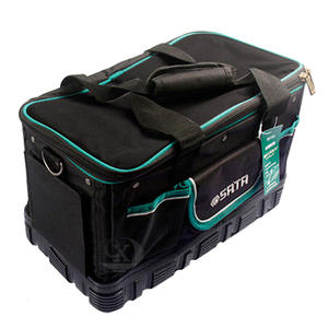 Sac à outils pour électricien Shida, multifonctionnel, en toile, grand, épaissi, à bandoulière unique, sac à outils ménager, fermeture éclair, polyester - Product Image 1