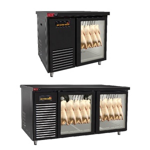 Réfrigérateur commercial de type table pour affinage de viande, porte simple, contrôle numérique de la température, dégivrage automatique pour poulet rôti XDF- - Product Image 4