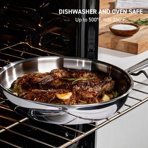 Poêle à frire antiadhésive en acier inoxydable à cuisson rapide avec poêle à oeufs pour cuisinière à induction - Product Image 5