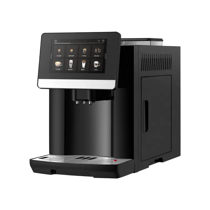 Machine à café expresso automatique 1,8 l, usage domestique professionnel, haricots à tasse, à vendre, Machine en plastique électrique