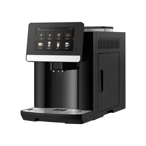 1.8L Professional Home Use Bean to Cup Fully Automatic Espresso Coffee Maker Machine for Sale Electric Plastic Machine