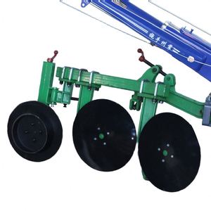 Tracteur à manivelle 2 roues motrices diesel 12 CV avec système de charrue à disques rotative - Product Image 3