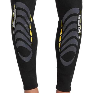 CRESSI XXL/6 Muta Monopezzo Personalizzata per Uomo Nero/Giallo con Motivo Unico Modello XLU476306 Prodotta in KH - Product Image 4