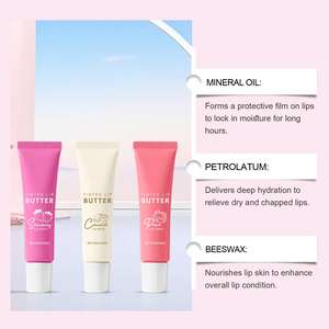 Bálsamo Labial con Color de Fresa, Chocolate y Melocotón, 39 g, Marca Privada OEM, Vegano, Libre de Crueldad - Product Image 4