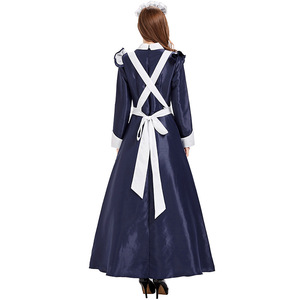 Costume de demoiselle d'honneur de château de grande taille pour femmes rondes, robe de demoiselle de cosplay de fête bon marché - Product Image 3