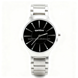 Reloj Mecánico Automático Miyota Plateado Minimalista para Hombre, Correa de Acero Inoxidable, Puntero de Zafiro, Logotipo Personalizado, Alta Calidad - Product Image 3