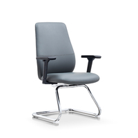 Chaises de bureau de luxe modernes pour visiteurs, conférences, salles de réunion, entreprises, PDG, en cuir