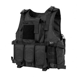เสื้อเกราะกันกระสุนสีดำพร้อมช่องใส่กระสุนขนาด 7.62 มม. - Product Image 1
