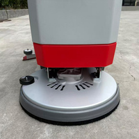 Nettoyeur de sol professionnel, machine de nettoyage de routes industrielle, laveuse de sol poussée à la main pour usine, atelier, supermarché