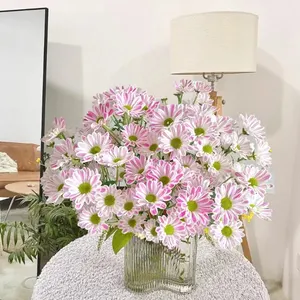 Grosir Blok Busa Floral Bunga Busa Kering Potongan Segar Bunga Bellis Perennis Marguerite Bunga Daisy