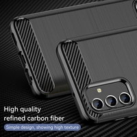 Étuis pour téléphone portable Motorola Edge 70 Max Texture en fibre de carbone brossée Antichoc Fin et souple TPU G87