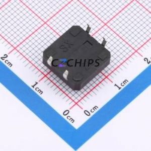 ZX-QC1212-5.5CJ Tactile Switch Through hole Component THT,12x12mm Switch Single Pole Single Throw Round Button 2.6N Through Hole - Product Image 2