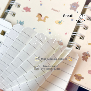 Dễ Thương Kawaii xách tay xoắn ốc Tạp Chí Mini Pocket máy tính xách tay với lót trang - Product Image 5