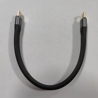 USB4 Typ-C-Schnell lade daten von Stecker zu Stecker 40GB Übertragung Thunderbolt 4 Soft Flat Short USB C zu USB A-Verlängerung kabel